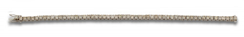 PULSERA RIVIERE DE DIAMANTES LIGHT BROWN