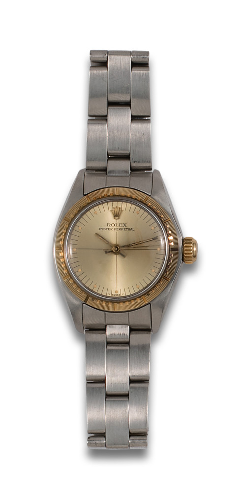 RELOJ DE PULSERA ROLEX OYSTER PERPETUAL DE SEÑORA EN ACERO 