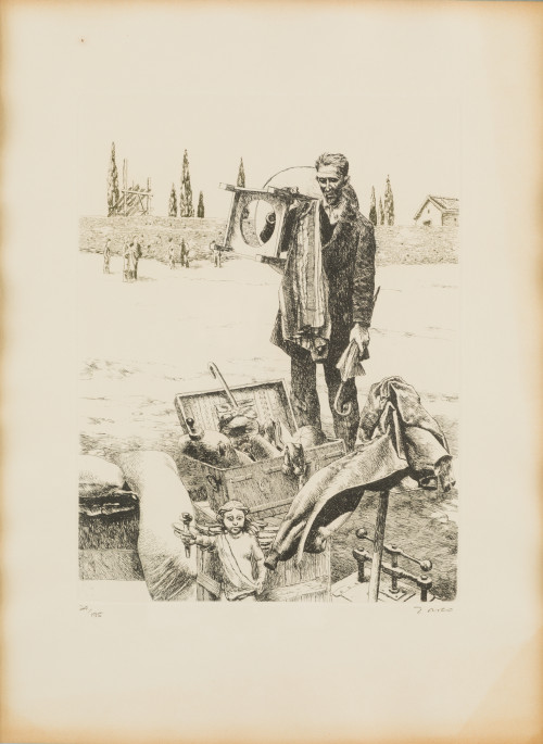 ANTONIO ZARCO, "Dolores la escandalosa", 12 aguafuertes