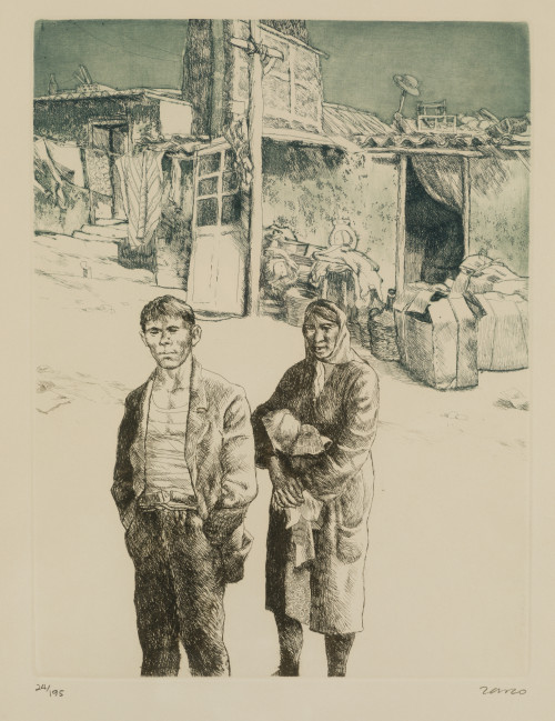 ANTONIO ZARCO, "Dolores la escandalosa", 12 aguafuertes