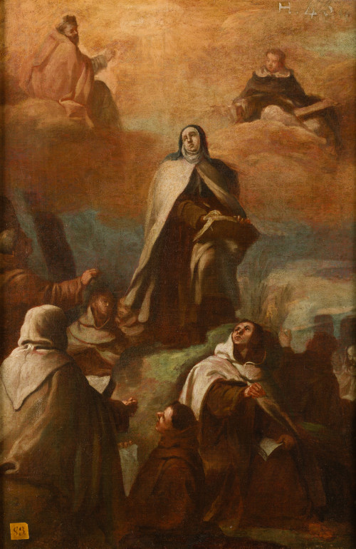 ANTONIO GONZÁLEZ VELÁZQUEZ, "Visión mística de santa Teresa