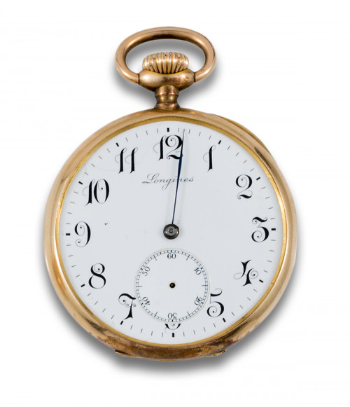 RELOJ DE BOLSILLO LONGINES EN ORO