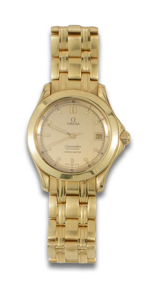 RELOJ DE PULSERA OMEGA SEAMASTER DE ORO AMARILLO