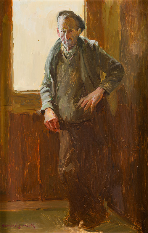 JOSÉ ANTONIO HERNANDEZ MARTIN, "Caballero con boina"