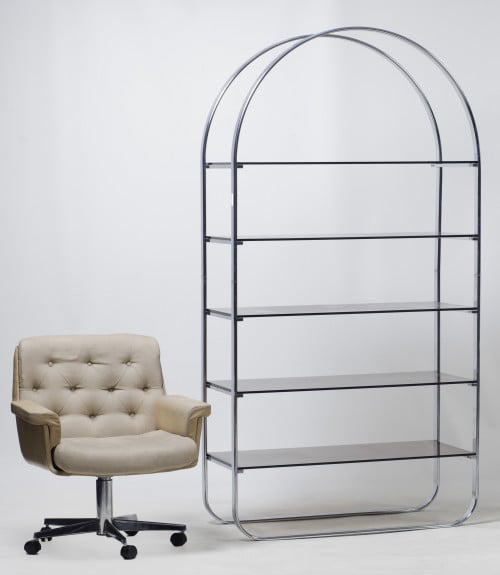 Sillón de despacho de diseño español, c. 1960