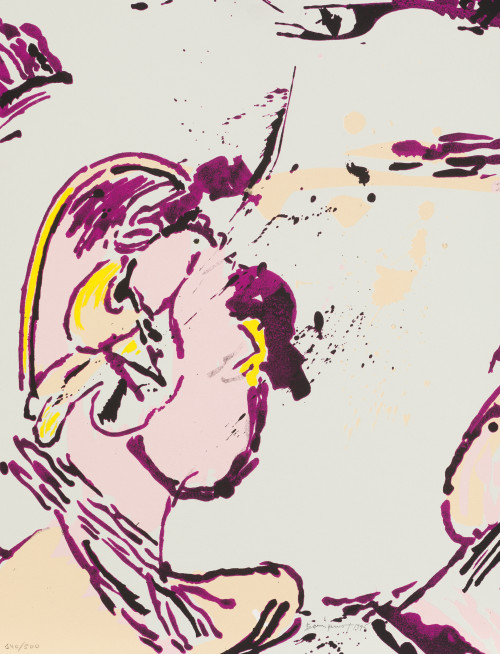 VARIOS AUTORES, Carpeta compuesta por dos serigrafías: