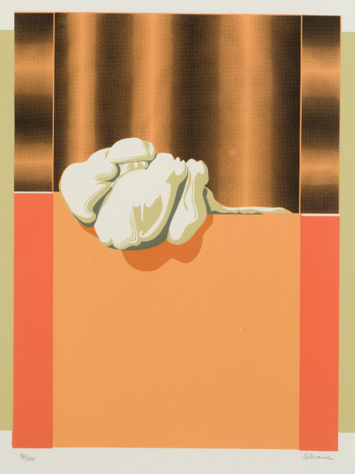 FRANCISCO ECHAUZ, "Sin título", Serigrafía sobre papel