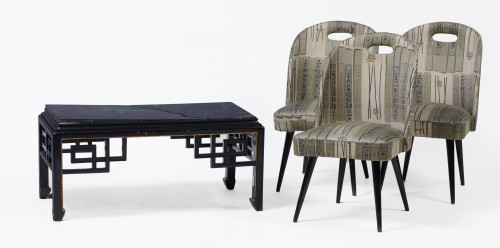 Tres sillas de diseño, España, c. 1960