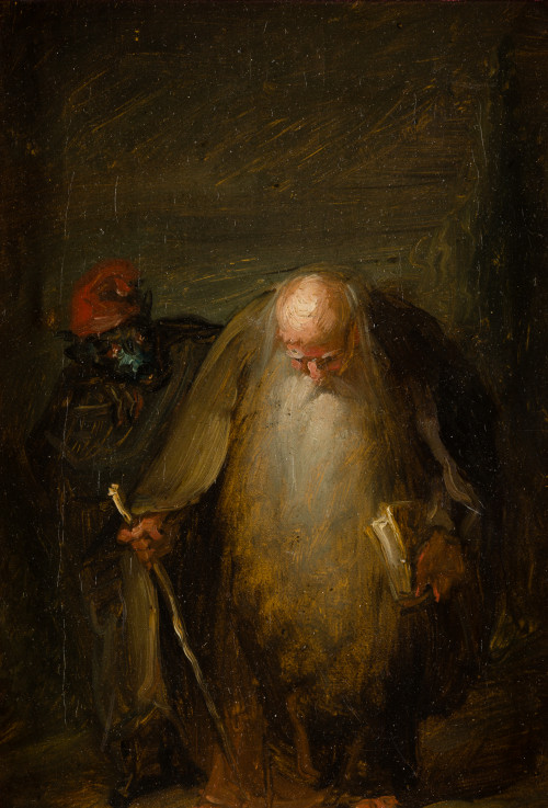 EUGENIO LUCAS VELÁZQUEZ, "Las tentaciones de san Antonio", 