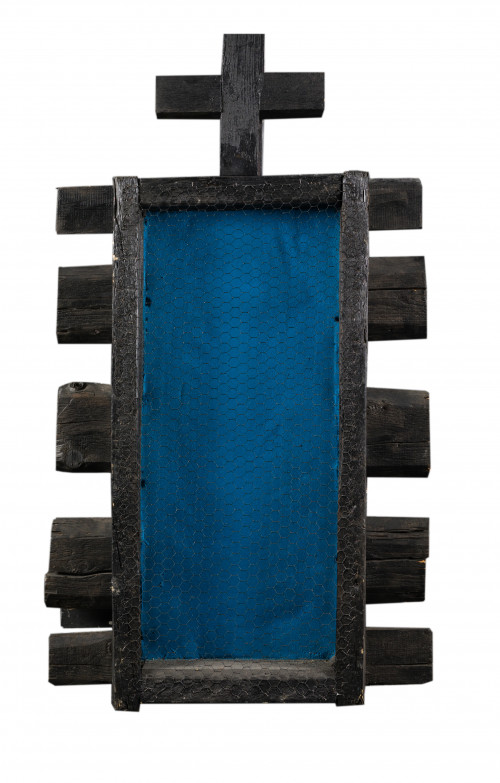 VÍCTOR MIRA, "Backcantata", 1992, Pintoescultura (madera pi