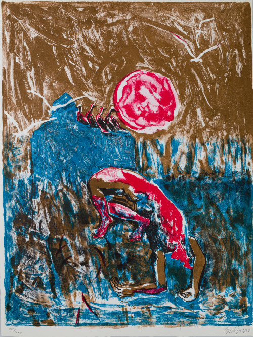 ANTONIO GUIJARRO, "La fábula del Genil", 11 litografías sob