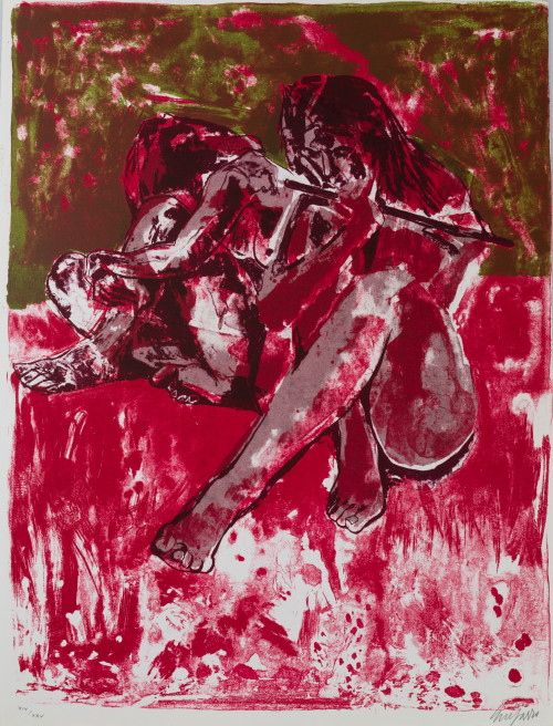 ANTONIO GUIJARRO, "La fábula del Genil", 11 litografías sob