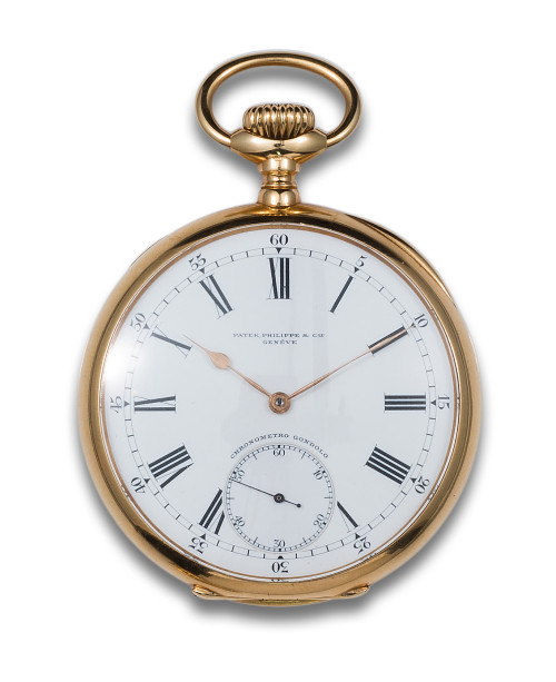 RELOJ BOLSILLO ORO PATEK