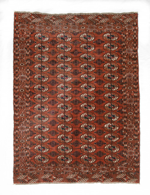 Alfombra persa de lana anudada a mano