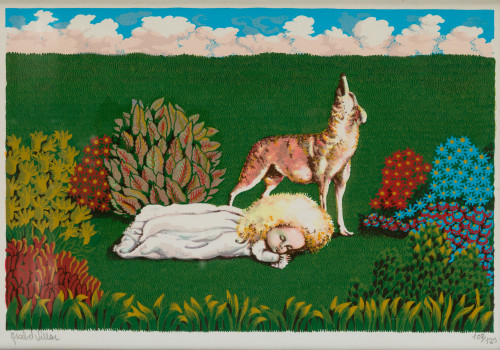 ISABEL VILLAR, "Sin título", Serigrafía sobre papel