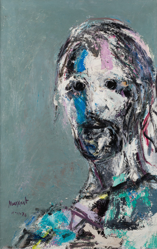 JAIME MUXART DOMENECH, "Sin título", 1976, Óleo sobre lienzo