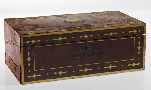Caja escritorio victoriana, Inglaterra, S. XIX