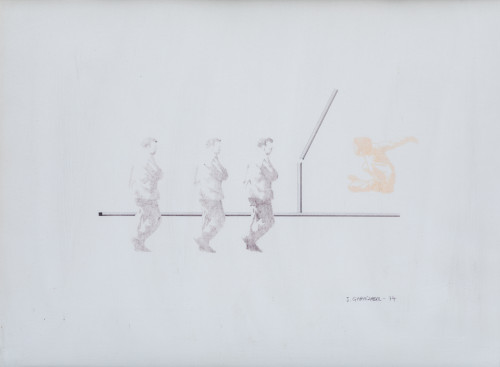 JUAN  GARAIZABAL , "Composicones con personajes", 1974