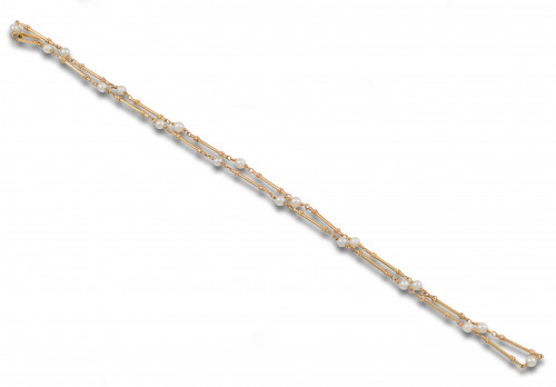 GARGANTILLA DE ORO Y PELITAS