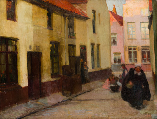 FERNANDO ÁLVAREZ DE SOTOMAYOR, "Calle de Brujas", 1902
