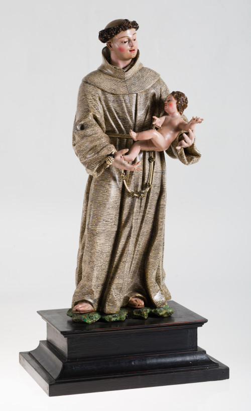 JOSÉ RISUEÑO, "San Anotnio de Padua con el Niño"