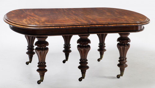 Mesa de comedor estilo William IV, Inglaterra, S.XX