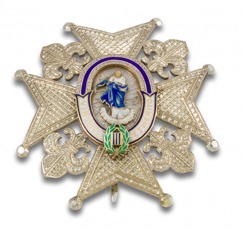 PLACA DE LA ORDEN DE CARLOS III