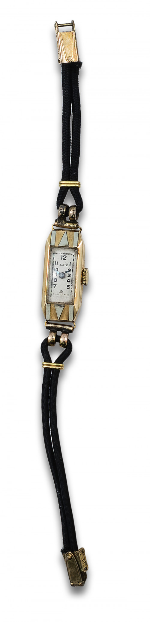 RELOJ DE PULSERA DE DAMA ART DECO LAIZ DE ORO