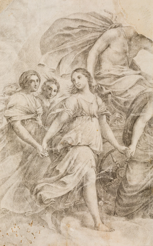 MARIANO TAMARIZ, "Proyecto de pirámide", 1830, Acuarela y t