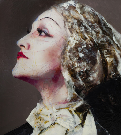 LITA CABELLUT, "Marlene Dietrich 03", 2012, Técnica mixta s
