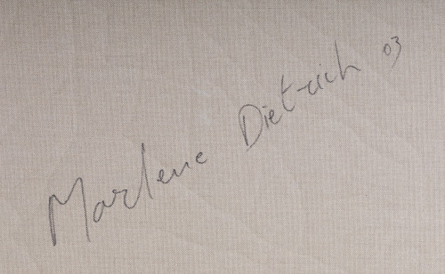 LITA CABELLUT, "Marlene Dietrich 03", 2012, Técnica mixta s