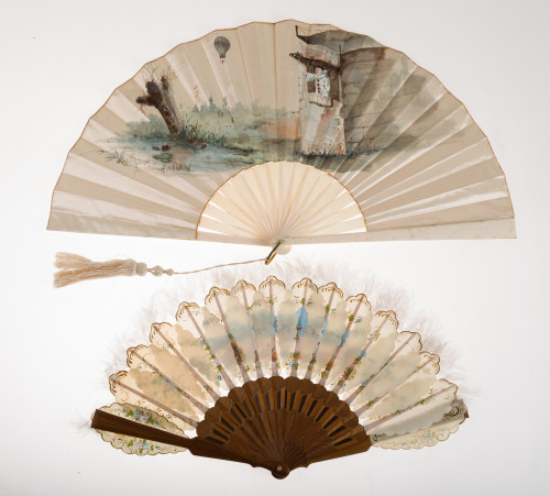 Abanico país de madera 