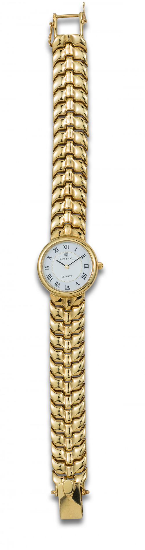 RELOJ DE PULSERA CYMA DE ORO AMARILLO