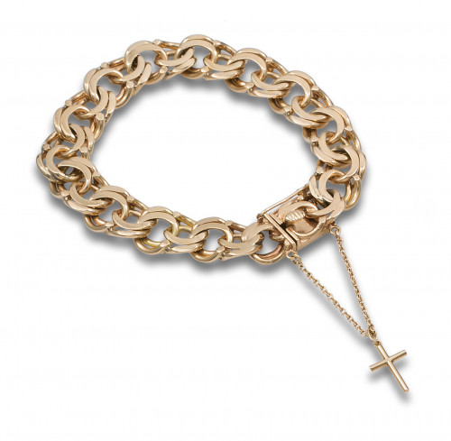 PULSERA TIPO HÚNGARA DE ORO