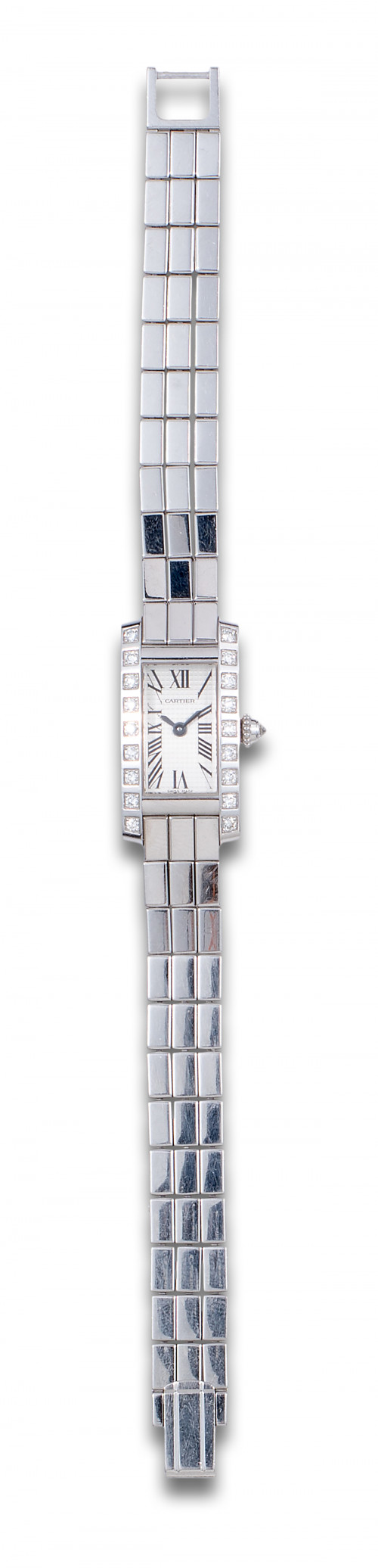 RELOJ DE PULSERA DE DAMA CARTIER MINI TANK ALLONGEE