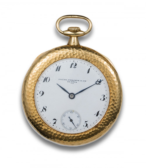 RELOJ BOLSILLO LEPINE PATEK PHILIPPE, DE 1914, EN ORO