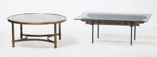 Mesa circular de café, España, años 60 