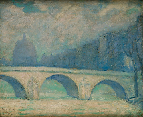 DARÍO DE REGOYOS Y VALDÉS, "Vista de Pont Royal, París", 18