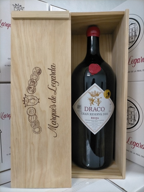 Botella Imperial (6 litros) de Draco Gran Reserva 2004 Rioj
