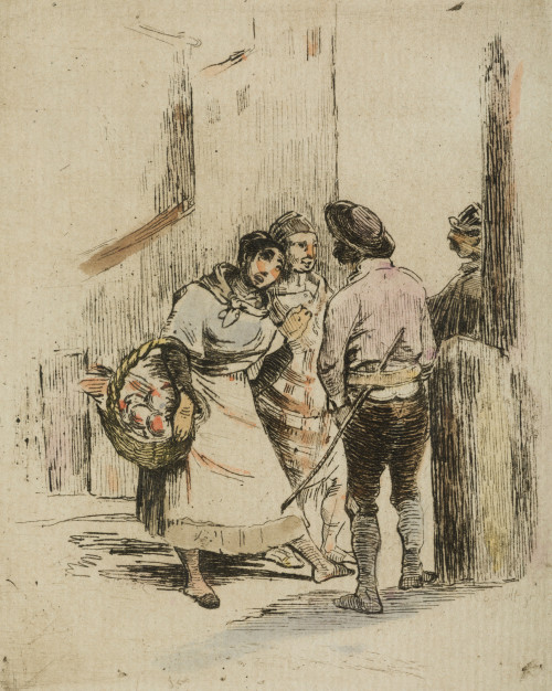 ISIDORO  ROSELL Y TORRES, "Los caprichos de Alenza", Grabad