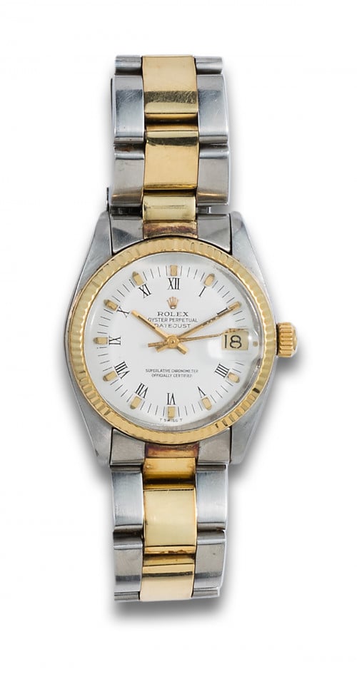 RELOJ DE PULSERA DE SEÑORA ROLEX OYSTER PERPETUAL DATEJUST,