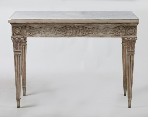 Consola italiana de gusto neoclásico