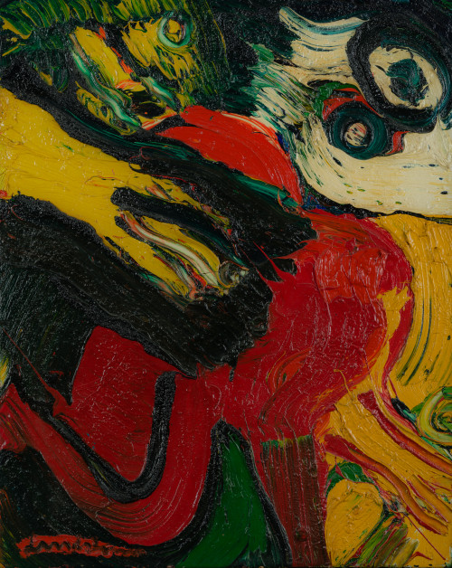  BENGT LINDSTROM, "Sin título", Óleo sobre lienzo