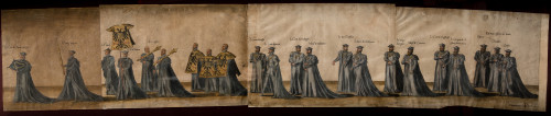 HIERONYMUS COCK, "Funerales del emperador Carlos V celebrad