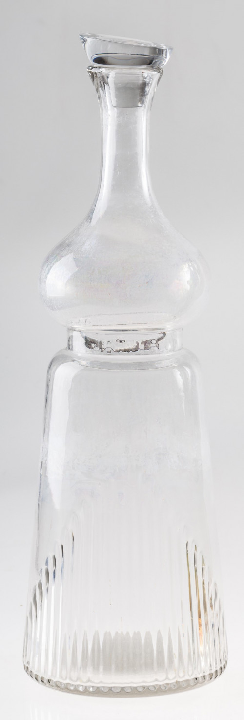 Botella de cristal, España, med.S.XX