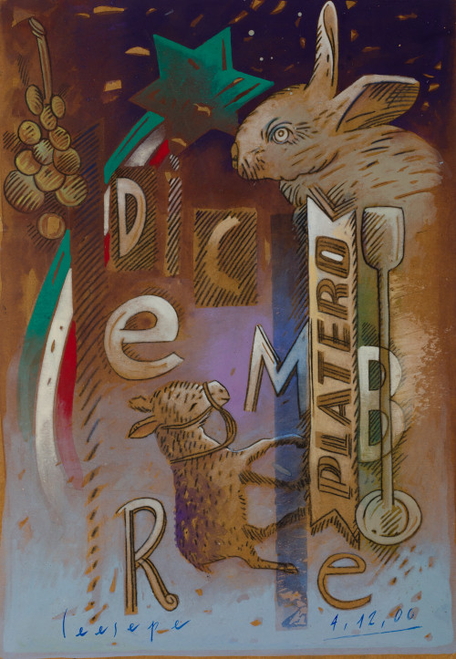 CEESEPE (CARLOS SÁNCHEZ PÉREZ), "Diciembre", 2000, Técnica 