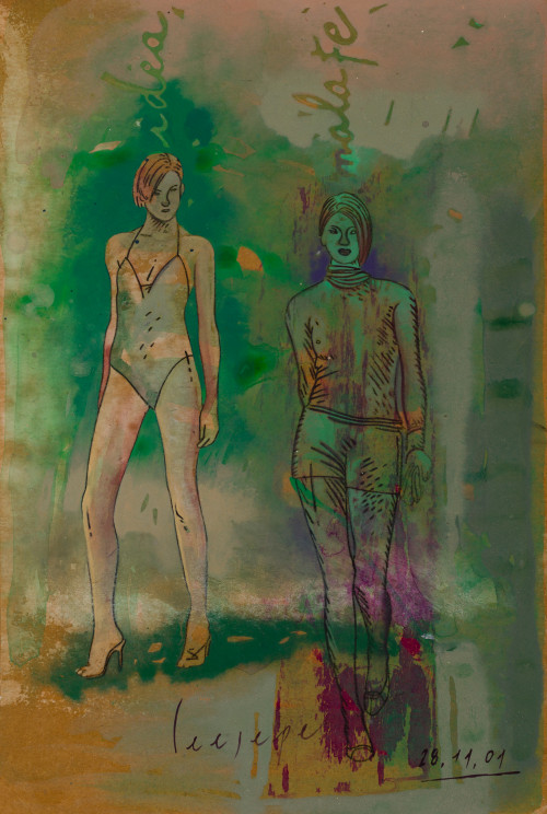 CEESEPE (CARLOS SÁNCHEZ PÉREZ), "Figuras femeninas", 2001, 