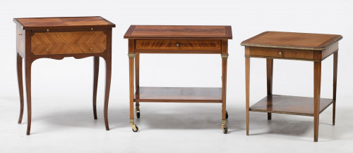 Mesa auxiliar de gusto francés Herráiz, España, med.S.XX