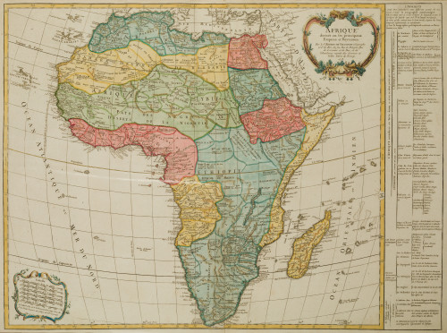 DIDIER ROBERT DE VAUGONDY, "África e islas adyacentes", 177