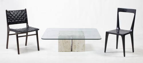 Silla "Minimal chair", de la colección Triple Burnt, diseño